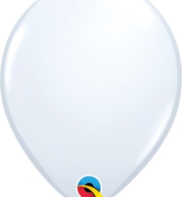 11 Inch Standard White Latex Balloons 25ct