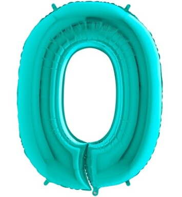 26" Tiffany Number 0 Foil Balloon