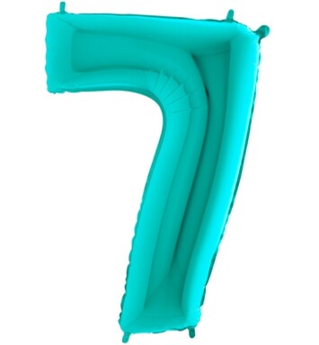 26" Tiffany Number 7 Foil Balloon