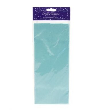 5 Sheets Tissue Paper - Light Blue