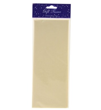 5 Sheets Tissue Paper - Cream