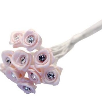 Ribbon Rose - Pale Pink