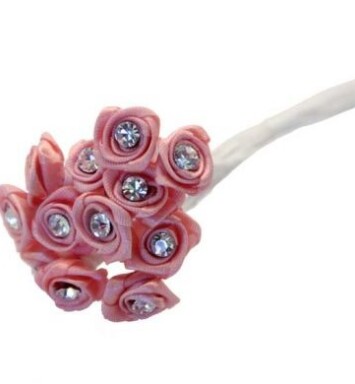 Ribbon Rose - Rose Pink