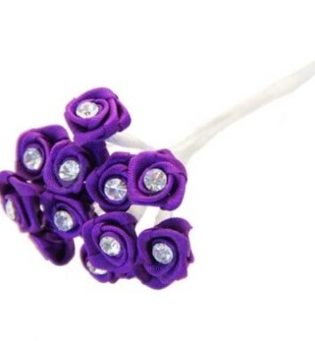 Ribbon Rose - Purple