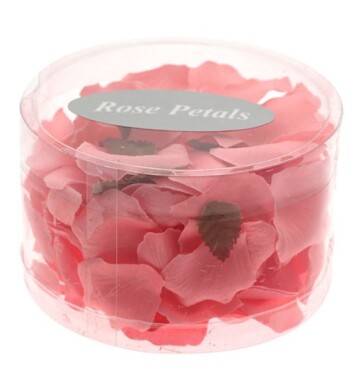 Baby Pink Rose Petals in Tub