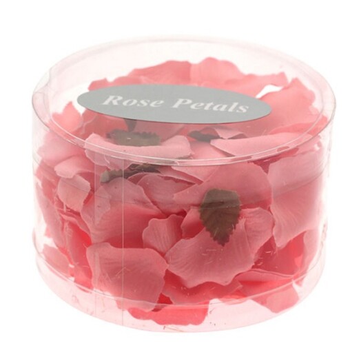 Baby Pink Rose Petals in Tub