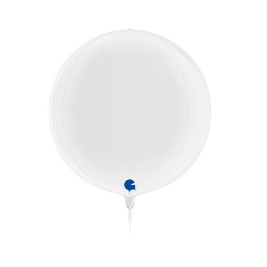 11 Inch Globe Balloon - White