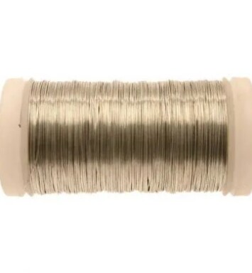 Shy Silver Metallic Reel Wire