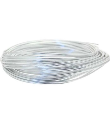 Silver Aluminium Wire