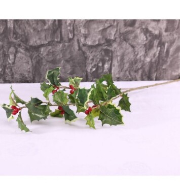 Holly Spray with Berries